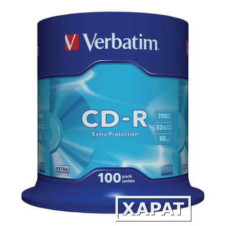 Фото Диски CD-R VERBATIM 700 Mb 52х