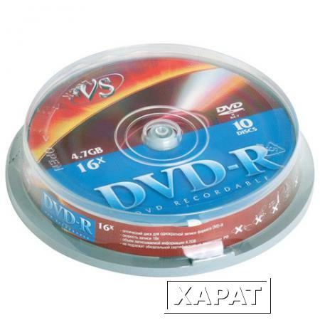 Фото Диски DVD-R VS 4,7 Gb
