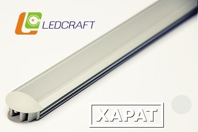 Фото Профиль врезной Ledcraft LC-P1-2AL 2м серебро