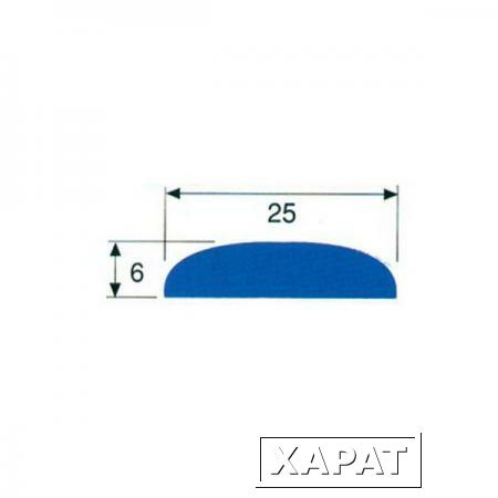 Фото Maritim Профиль из белой износостойкой пластмассы 0776-0001-35 6 x 25 мм