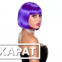 Фото Фиолетовый парик-каре PLAYFULLY PURPLE