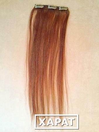 Фото Прядь из натуральных волос (45 см)