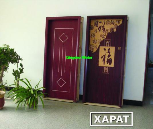 Фото Линия для производства дверей из ДПК