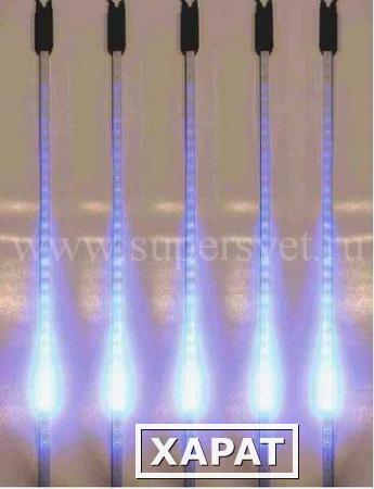 Фото Светодиодные гирлянды "Тающие сосульки" LED-SF-24V-0.5M-5 (цвет синий)