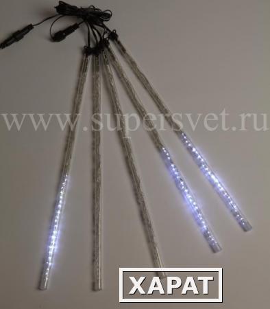 Фото Светодиодные гирлянды "Тающие сосульки" LED-PLM-SNOW-240L-5-0,5M-12V (цвет холодный белый)