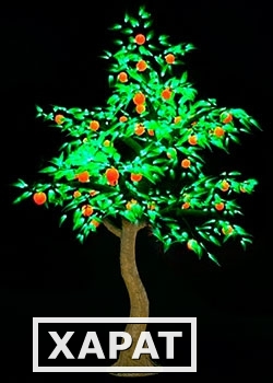 Фото Светодиодное дерево Апельсин O3-280x220-952LED