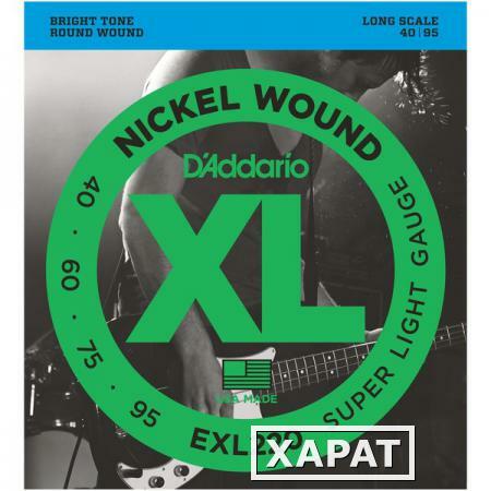 Фото Гитарные струны D'Addario EXL220 (для бас-гитары)