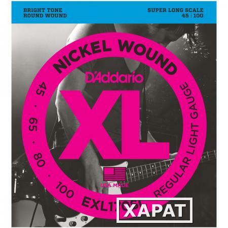 Фото Гитарные струны D'Addario EXL170SL (для бас-гитары)