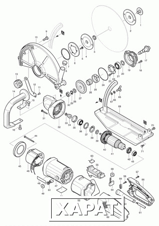 Фото Makita Стопорная пружина 24 для 4112 штроборез-бороздодел Makita 4114S рис.(26)