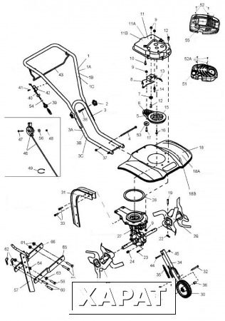 Фото Bolens Пружина культиватора Bolens BL 4040 GT (рис. 13)