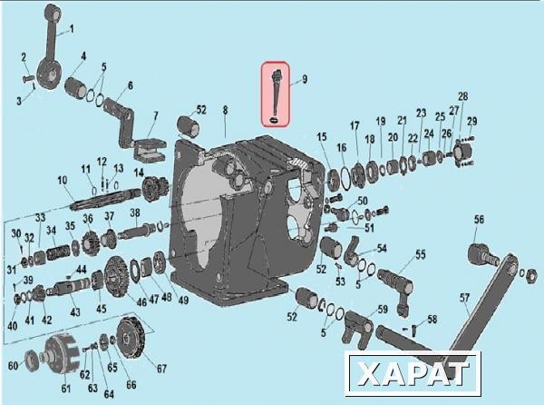 Фото Champion Пружина вала реверса культиватора Champion BC1193 (рис.34)