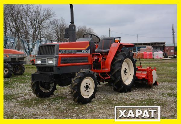 Фото Японский Минитрактор Yanmar F 20 D 4WD