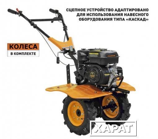 Фото Мотоблок бензиновый CARVER MC-650 | 6,5 л.с | (Широкие колеса