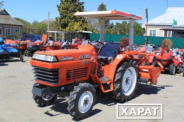 Фото Японский мини трактор Kubota L1-195D