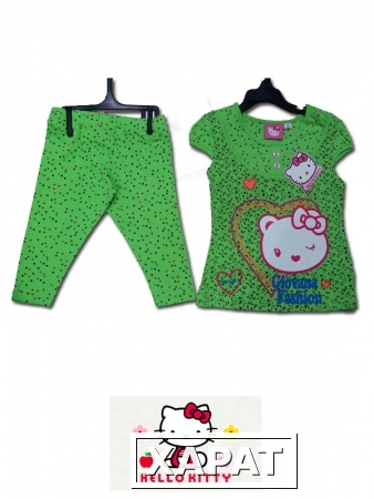 Фото Стоковая одежда для детей HELLO KITTY Комплекты для девочек
