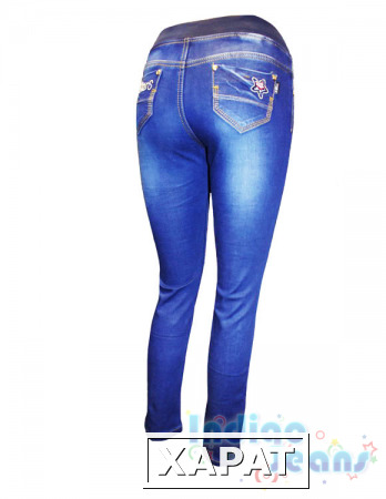 Фото Удобные утепленные джинсы для девочек
