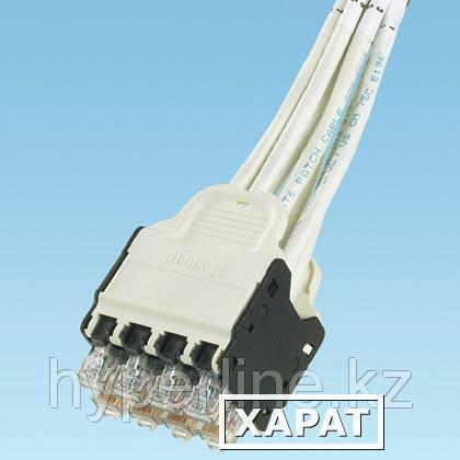 Фото PANDUIT QPPCCWDW3M QuickNet™ Претерминированная медная кабельная сборка