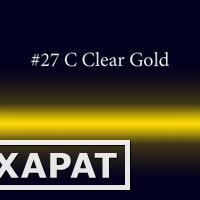 Фото Трубка неоновая с люминофором #27 C Clear Gold 10 мм