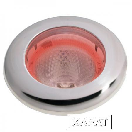 Фото Hella Marine Светильник врезной круглый Hella Marine Dual Colour SpotLED 2JA 343 980-052 9 - 31 В 2,5 Вт корпус из полированной стали красный свет