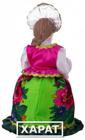 Фото Кукла-грелка на чайник ручной работы высота=53 см. без упаковки Ооо "каммак" (15-2082)