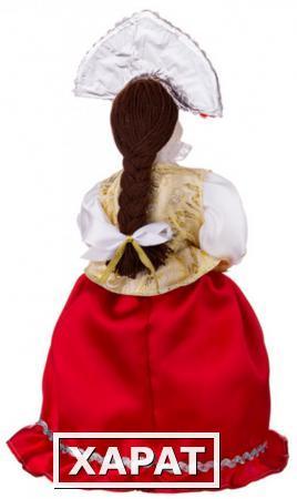 Фото Кукла-грелка на чайник ручной работы "любава" высота=53 см. без упаковки Ооо "каммак" (15-2084)