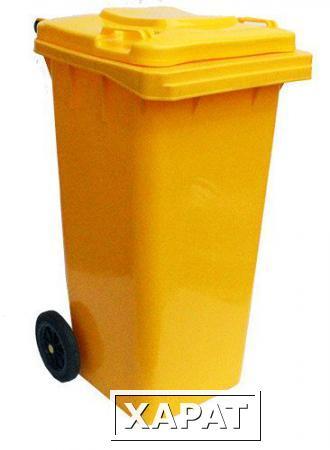 Фото Бак пластиковый Пештан-120л желтый