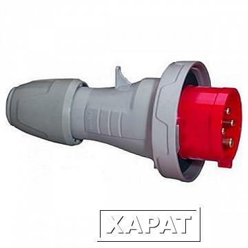 Фото Вилка прямая - P17 Tempra Pro - IP 66/67 - 200/250 В~ - 32 A - 3К+Н+З | код. L555436 | Legrand