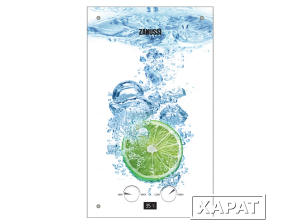 Фото Колонка газовая Zanussi GWH 10 Fonte Glass Lime