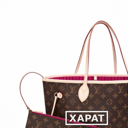 Фото Louis Vuitton Женская сумка Louis Vuitton Monogram Canvas NEVERFULL MM M41178