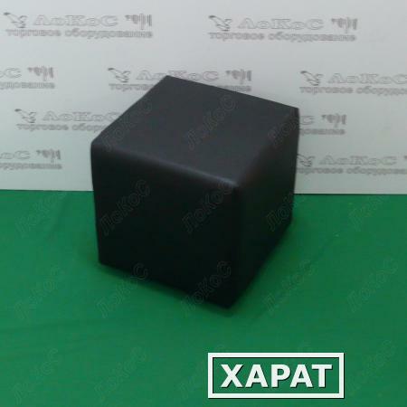 Фото Банкетка (пуфик), мягкий, куб, BN-007 Цвет: чёрный.