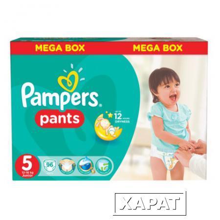 Фото Подгузники-трусики PAMPERS (Памперс) "Active Baby Pants", размер 5 (12-18 кг), 96 шт.