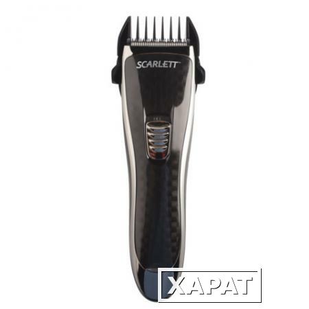 Фото Машинка для стрижки волос SCARLETT SC-HC63054, мощность 3 Вт, 2 насадки, аккумулятор