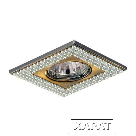 Фото Точечный светильник потолочный 370146 NT15 182 бронза IP20 GX5.3 50W 12V PEARL | 0035010 NOVOTECH