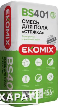 Фото Стяжка для пола "Ekomix" BS 401 25 кг.