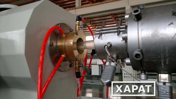 Фото Экструзионное оборудования для производства труб PE-RT используют для системы тёплых полов.