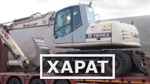 Фото Аренда колесного экскаватора TEREX TW170 (с гидромолотом)