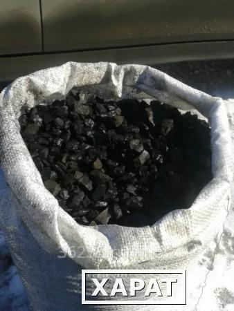 Фото Уголь каменный для топки в мешках по 50 кг