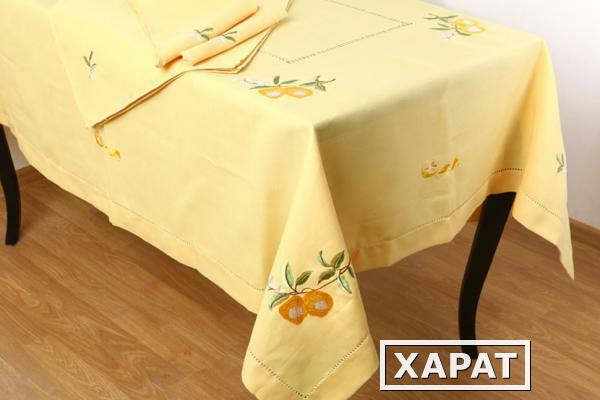 Фото Комплект:скатерть 150*220 см.+ 6 салфеток 45*45 см. Gree Textile (700-316)