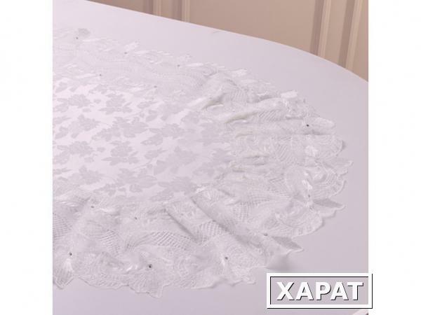 Фото Салфетка овал 60*120 см.100% п/э Gree Textile (09-1341)