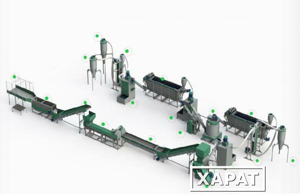 Фото Комплекс для переработки ПЭТ-бутылки