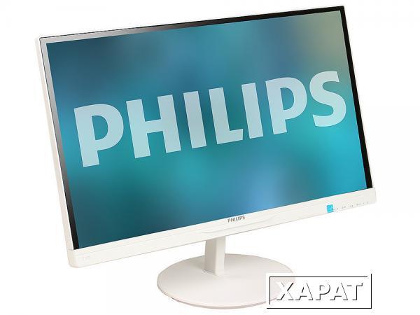 Фото Монитор 23" Philips 234E5QHAW/00(01) WHITE IPS