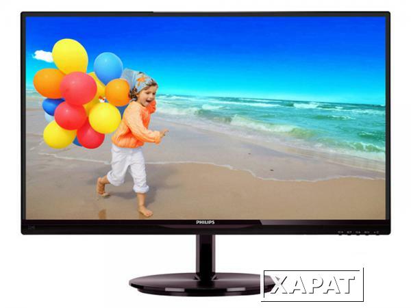 Фото Монитор 21.5" Philips 224E5QHSB/01(00) gl.Black AH-IPS