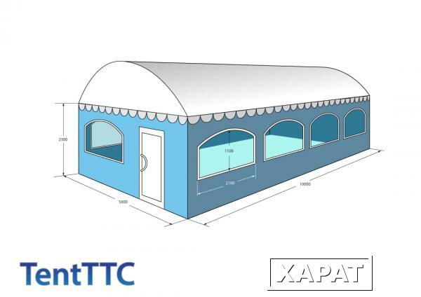 Фото Уличная палатка тентовая 50 м2