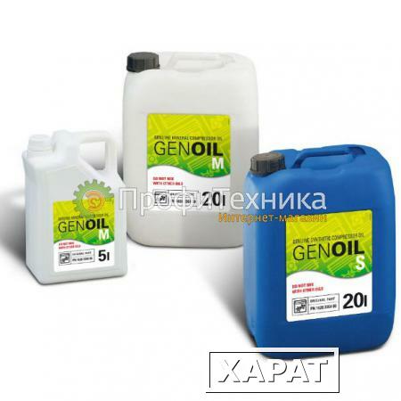 Фото Масло компрессорное минеральное GENOIL M (5 л)