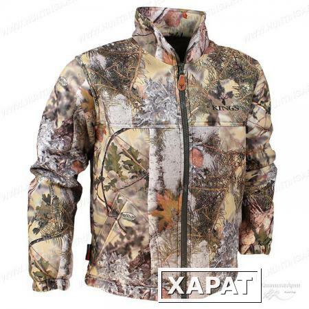 Фото Флисовая кофта на молнии KingsCamo Wind Defender Pro Размер L (50)