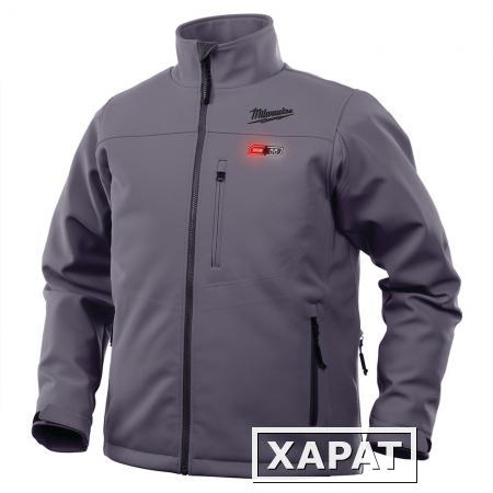 Фото Куртка серая с подогревом Milwaukee M12 HJGREY4-0 (2XL)