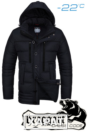 Фото NEW! Куртка зимняя мужская Braggart Dress Code 2920A (черный) M