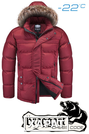 Фото NEW! Куртка зимняя мужская Braggart Dress Code 2574D (красный) M