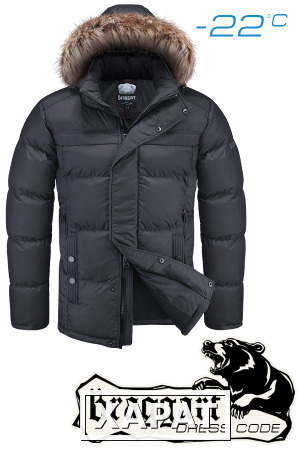 Фото NEW! Куртка зимняя мужская Braggart Dress Code 2574А (графит) M