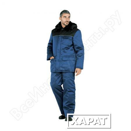 Фото Утепленная куртка ГК Спецобъединение МЕТЕЛЬ темно-синий